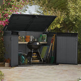 Keter Cortina Mega Store 6ft 3&amp;quot; x 3ft 7&amp;quot; (1.9 x 1.1m) Horizontal 2,020 Litre Storage Shed