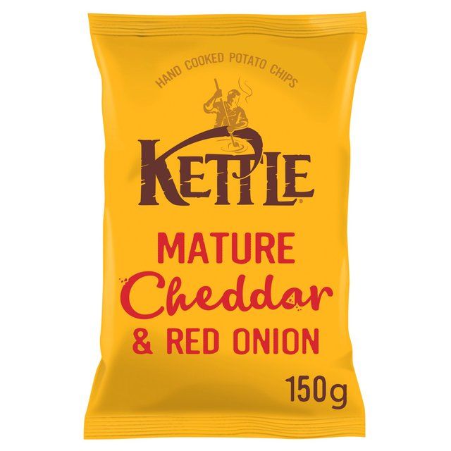 Kettle Chips Mature Cheddar &amp;amp; Red Onion Sharing Crisps Default Title