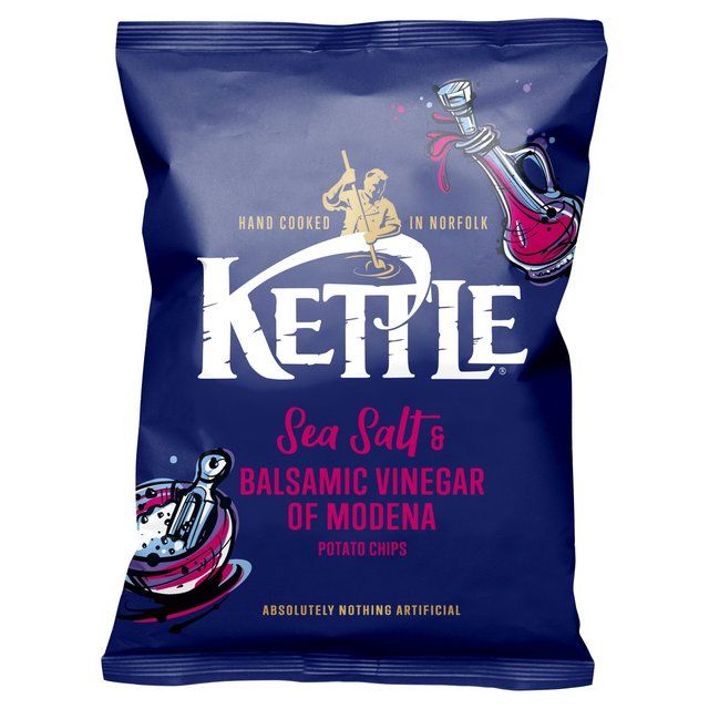 KETTLE Chips Sea Salt &amp;amp; Balsamic Vinegar of Modena   130g