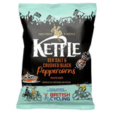 KETTLE Chips Sea Salt &amp;amp; Crushed Black Peppercorns   130g