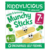 Kiddylicious Munchy Sticks Apple &amp;amp; Broccoli 4 x 4g