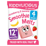 Kiddylicious Strawberry &amp;amp; Banana Smoothie Melts 12+ Months