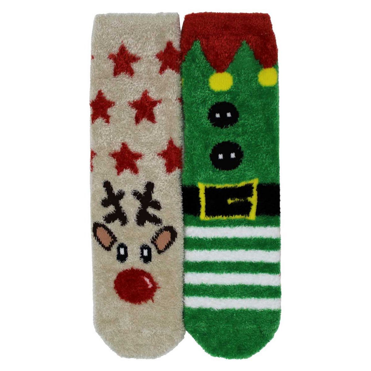 Kids Elf 2pk Cosy Sock
