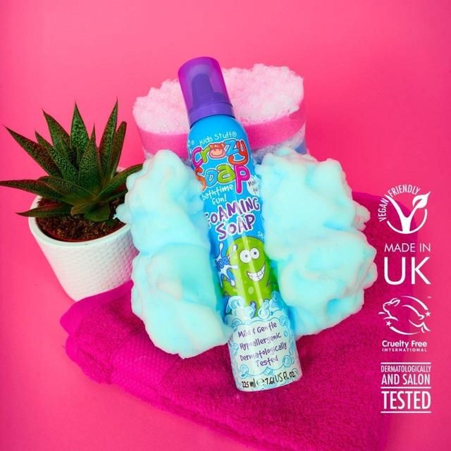Kids Stuff Crazy Foaming Soap Blue   225ml