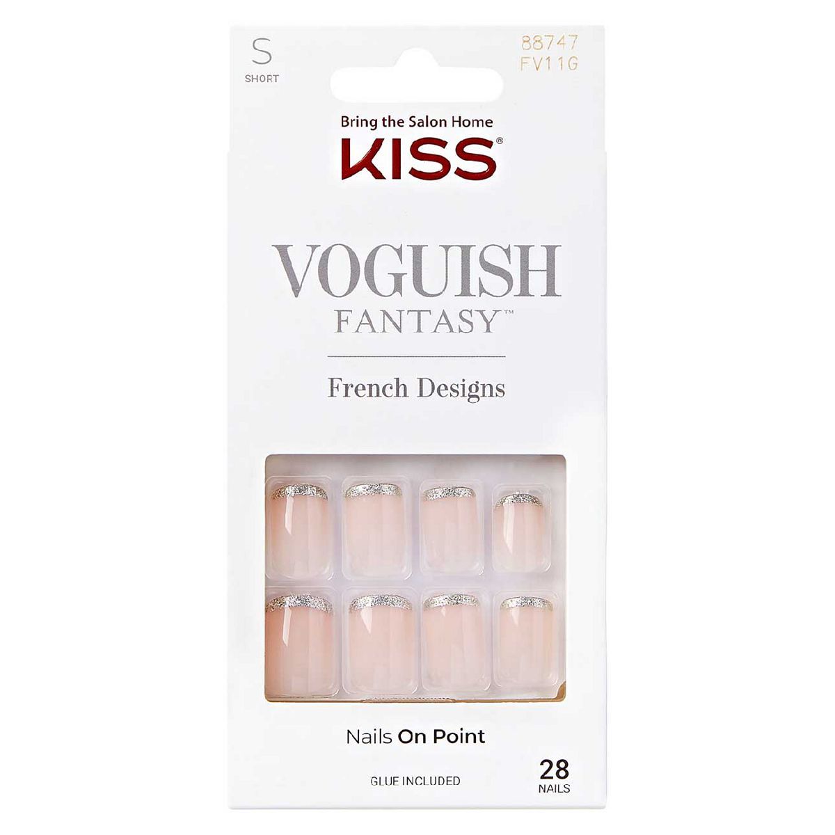 KIiss Voguish Fantasy French Nails Biscous