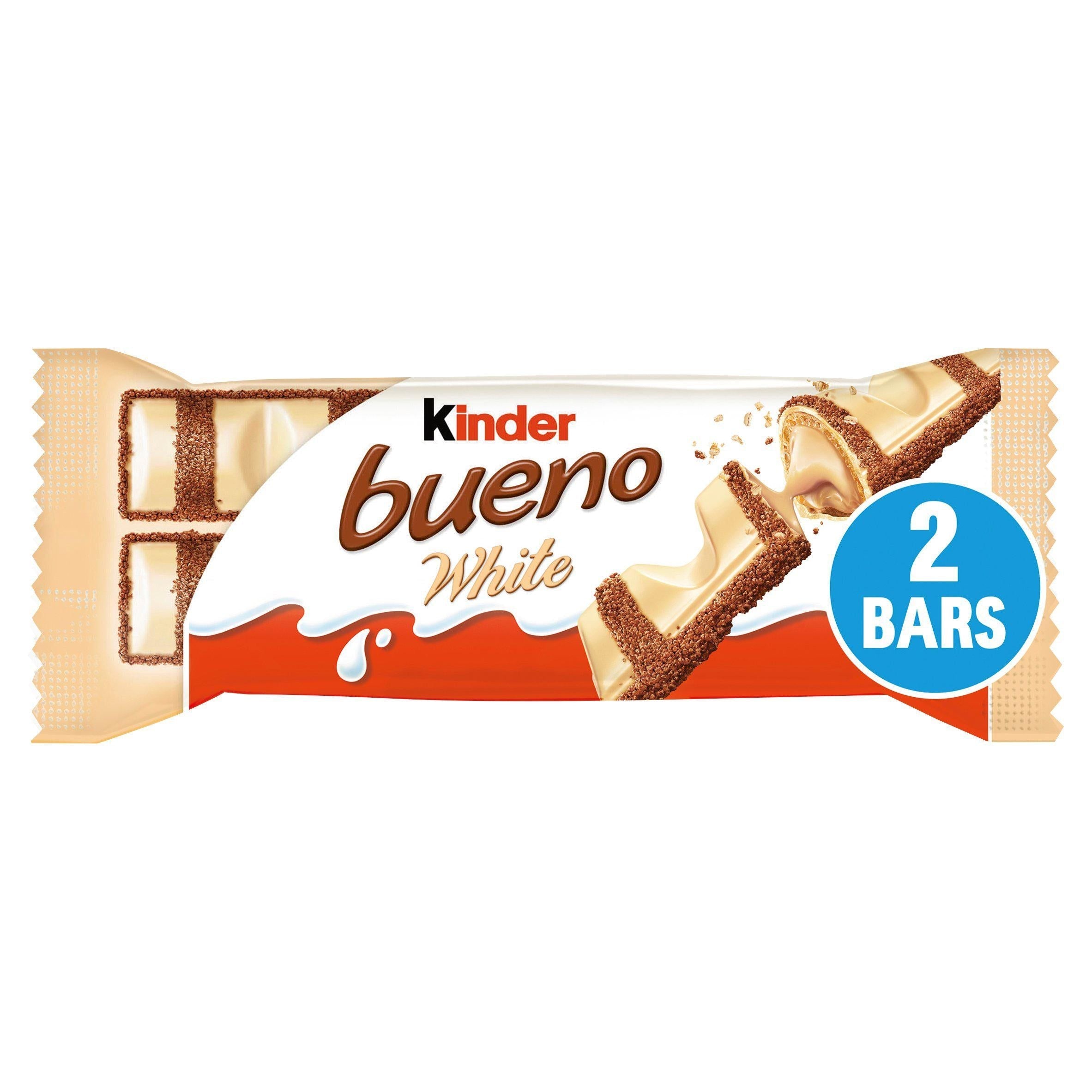 Kinder Bueno White Milk &amp;amp; Hazelnuts 39g