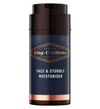 King C. Gillette Face &amp;amp; Stubble Moisturiser 100ml