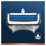 King C. Gillette Neck Shaving Razor Blades   3 per pack