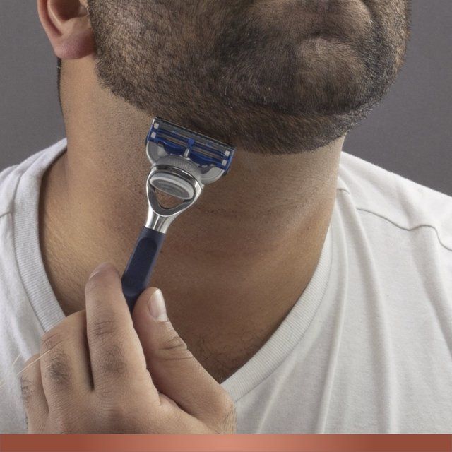 King C. Gillette Neck Shaving Razor Blades   3 per pack