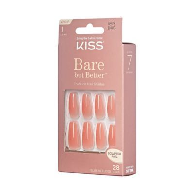 Kiss Bare But Better Nails Nude Glow
