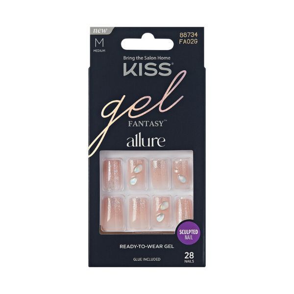 Kiss Gel Fantasy Allure Nails - Transformation