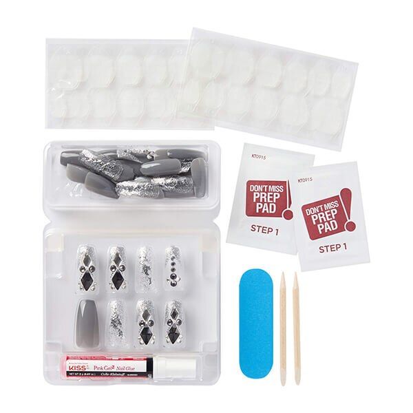 Kiss Majestic Nails Sparkle