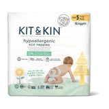 Kit &amp;amp; Kin Eco Nappies Size 5, 28 pack, 11kg+/24lbs+