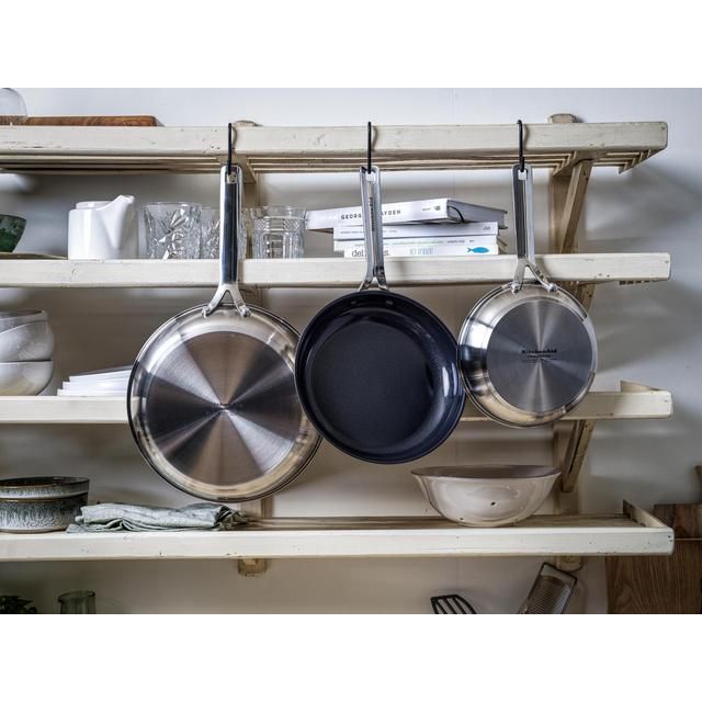 KitchenAid Stainless Steel Ceramic Non-Stick 28cm Frying Pan