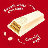 KitKat 2 Finger White Chocolate Biscuit Bar Multipack   9 x 20.7g