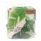 Kitsch&amp;nbsp;Microfiber Hair Towel - Palm Print