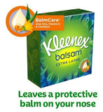 Kleenex Balsam Extra Long Tissues Singles Compact Box 40s