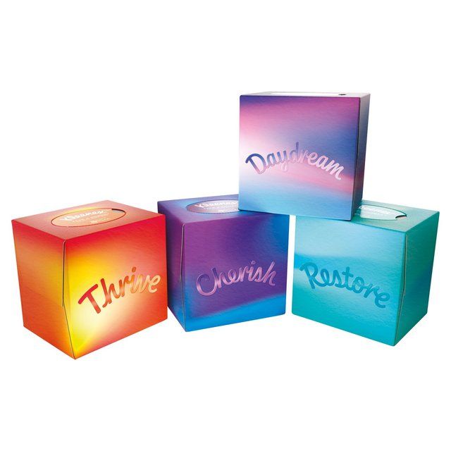 Kleenex Collection Cube Facial Tissues - Single Box   48 per pack