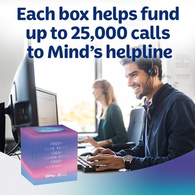 Kleenex Collection Cube Facial Tissues - Single Box   48 per pack