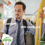 Kleenex Water Fresh Hand &amp;amp; Face Antibacterial Wipes   36 per pack