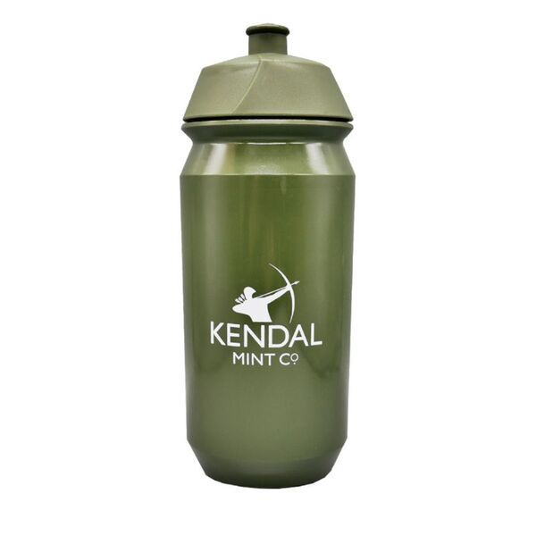 KMC BIO Sports Bottle BPA Free Twist Lock- Black  500ml Green