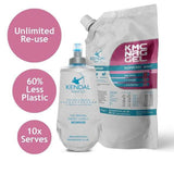 KMC Energy Gel Refill Raspberry &amp;amp; Mint  + Flask Bundle