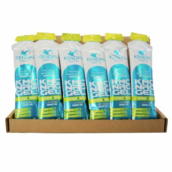 KMC NRG GEL+ Caffeine Energy Gel Citrus &amp;amp; Mint - 6x70g