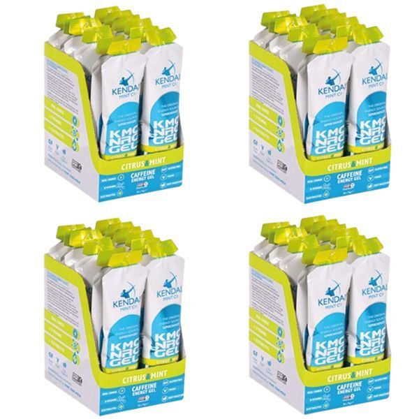 KMC NRG GEL+ Citrus &amp;amp; Mint Caffeine Bundle 48 x 70g