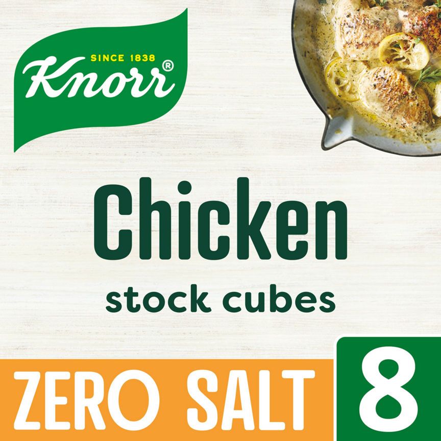 Knorr Zero Salt Stock Cubes Chicken