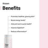 Known Turmeric &amp;amp; Ginger Peach Vegan Gummy Supplements x 60