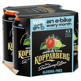 Kopparberg Alcohol Free Premium Cider with Strawberry &amp;amp; Lime 4x330ml
