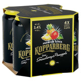 Kopparberg Premium Cider with Strawberry &amp;amp; Pineapple 4 x 330ml