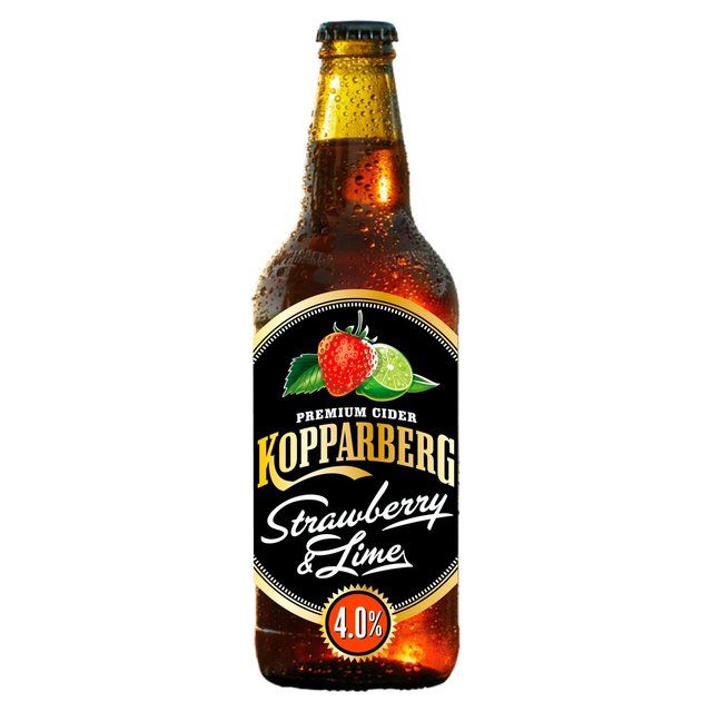 Kopparberg Strawberry &amp;amp; Lime Cider   500ml