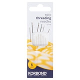 Korbond Care &amp;amp; Repair Easy Threading Needles Size 4/8 6 Pieces