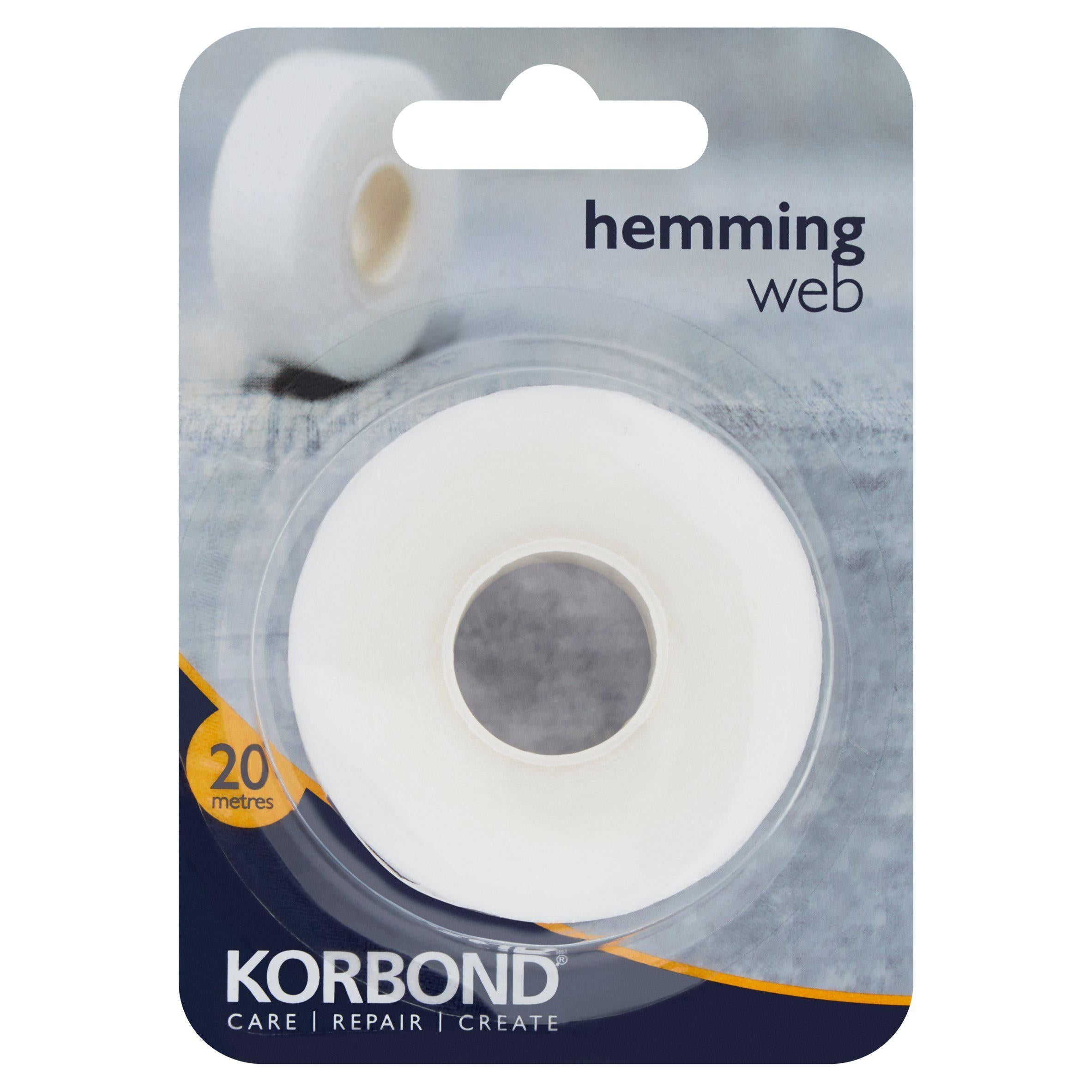 Korbond Care &amp;amp; Repair Sew Free Hemming Web 20m