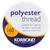 Korbond Care &amp;amp; Repair White Thread Polyester 160m