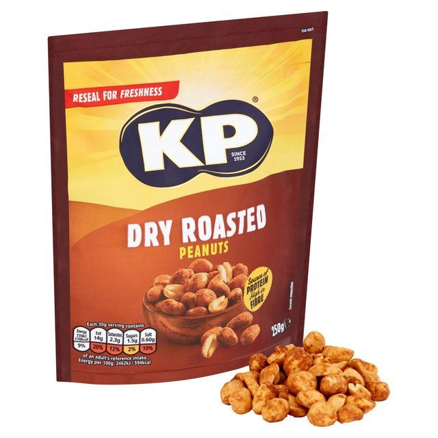 KP Dry Roasted Peanuts   250g