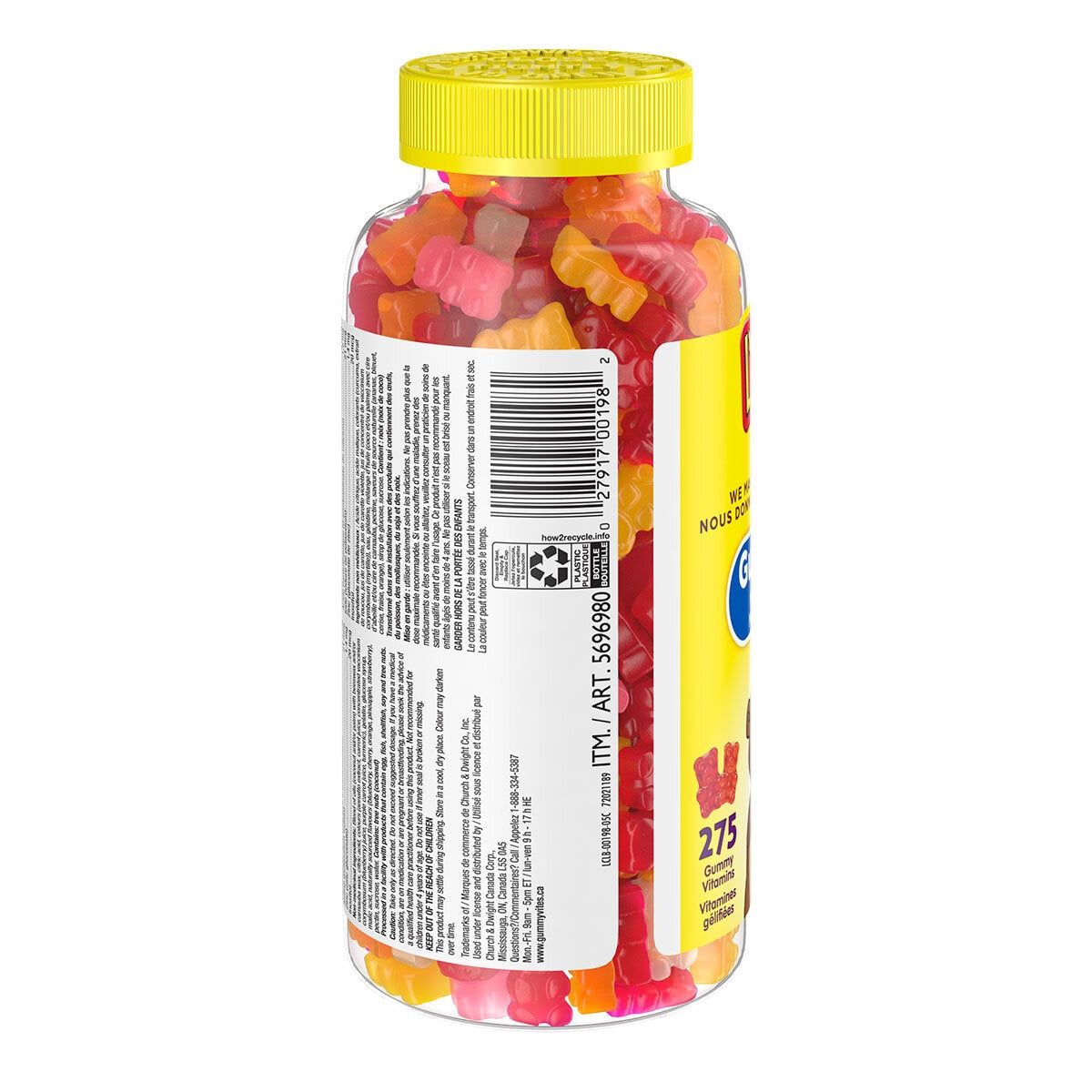 L'il Critters Gummy Vites Complete Multivitamins, 275 Pack