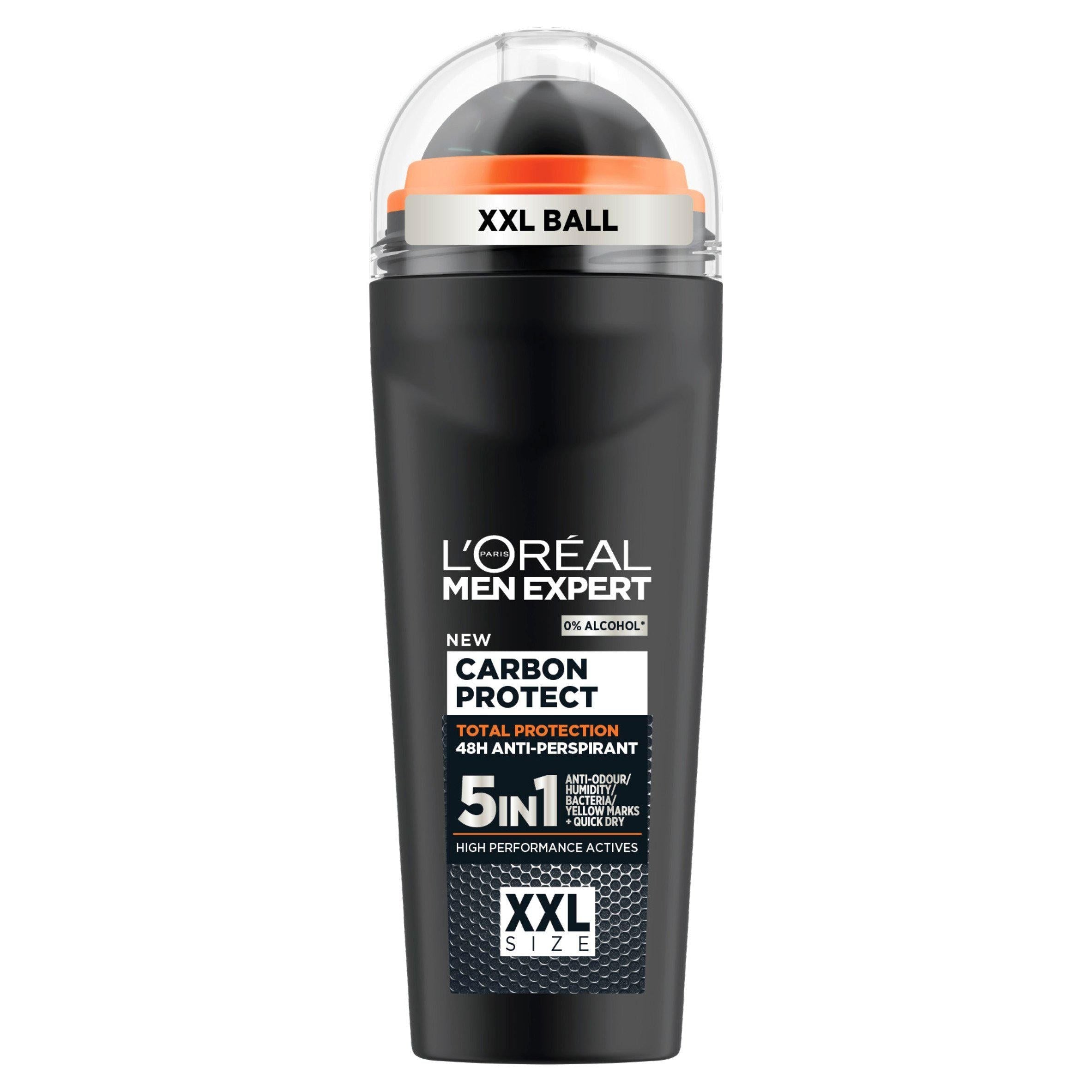 L'Or&amp;eacute;al Men Expert Carbon Protect 48H Roll On Anti Perspirant Deodorant Large XXXL 100ml