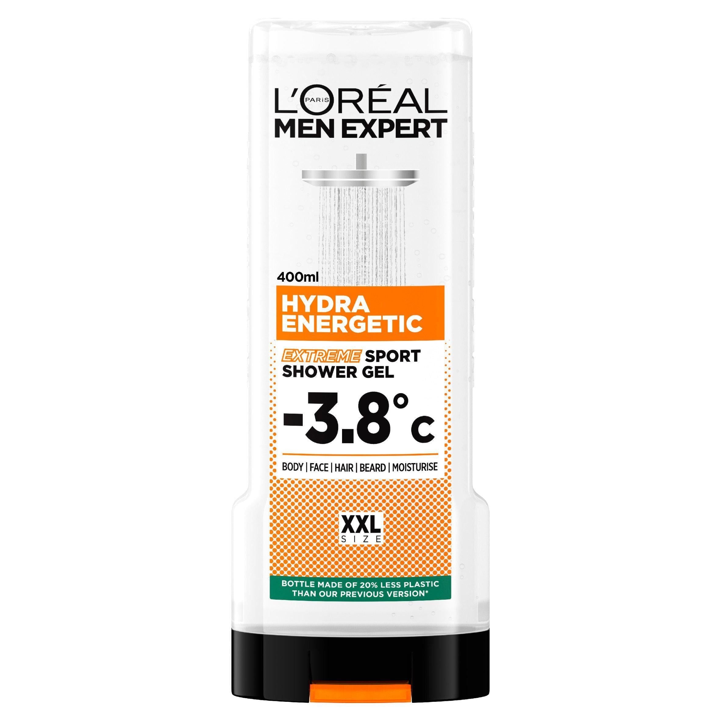 L'Or&amp;eacute;al Men Expert Hydra Energetic Extreme Sport Shower Gel Large 400ml