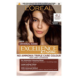 L&amp;rsquo;Or&amp;eacute;al Paris Excellence Cr&amp;egrave;me Universal Nudes Ammonia Free Permanent Hair Dye, 4U Universal Brown