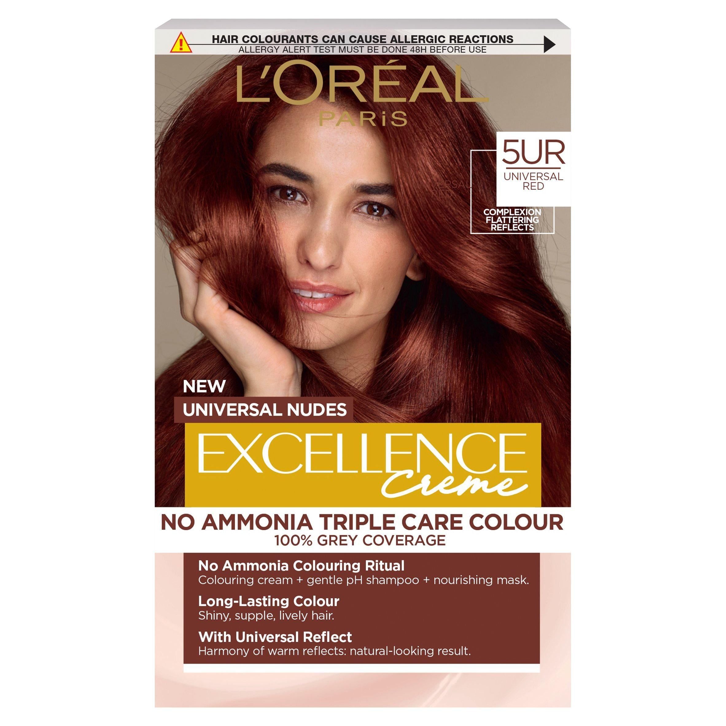 L'Or&amp;eacute;al Paris Excellence Universal Nudes Red 8UR Permanent Hair Dye
