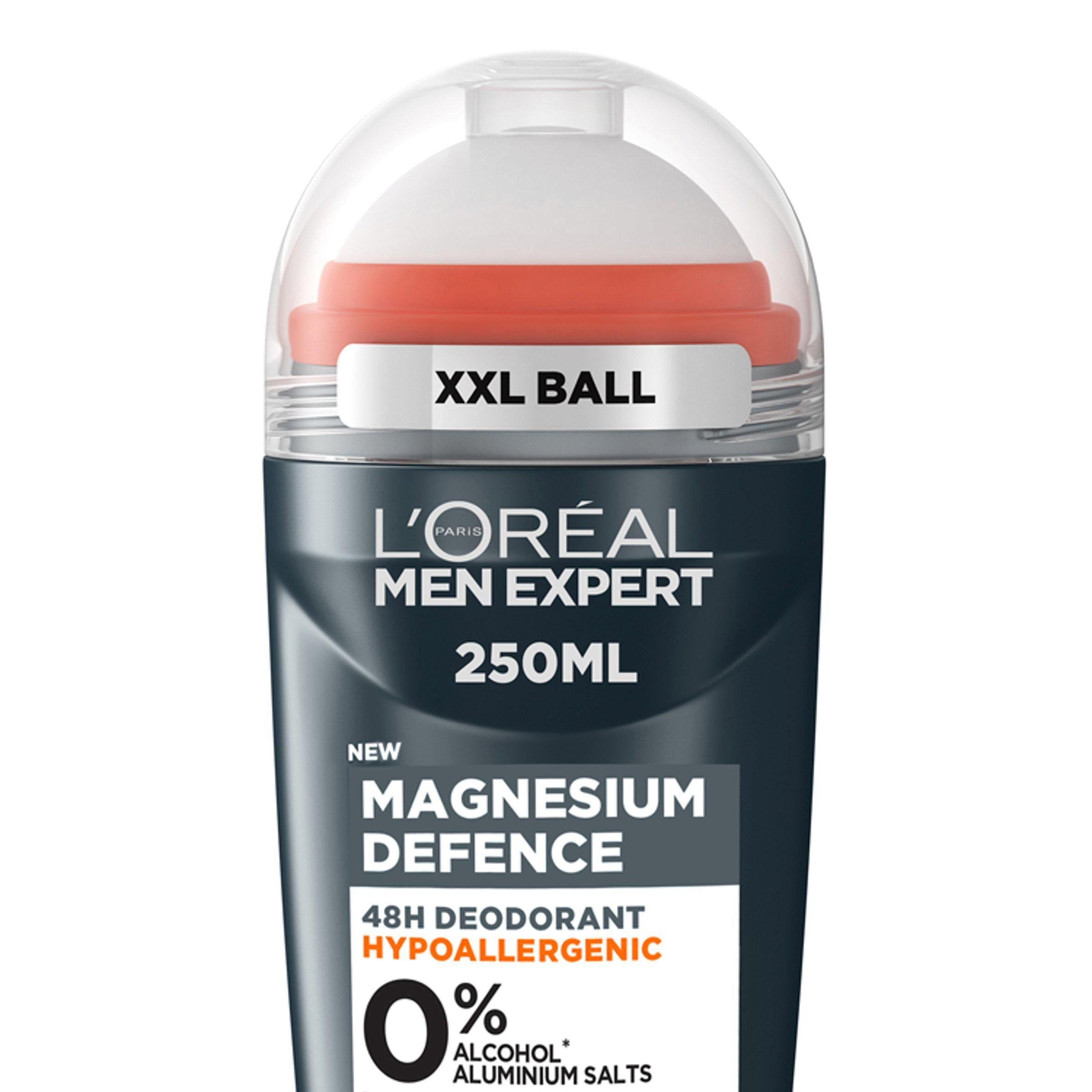 L'Or&amp;eacute;al Paris Men Expert Magnesium Defence Hypoallergenic 48h Roll On Deodorant 50ml