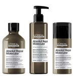 L'or&amp;eacute;al Professionnel Serie Expert Absolut Repair Molecular Shampoo, Rinse-off Serum and Leave-In Cream Routine