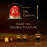 L'OR BARISTA Double Espresso XXL Coffee Pods Intensity 7   10 per pack