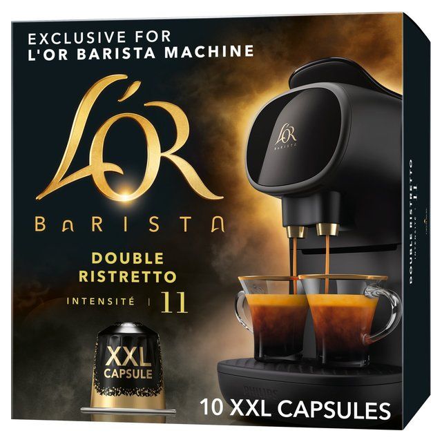 L'OR BARISTA Double Ristretto XXL Coffee Pods Intensity 11   10 per pack