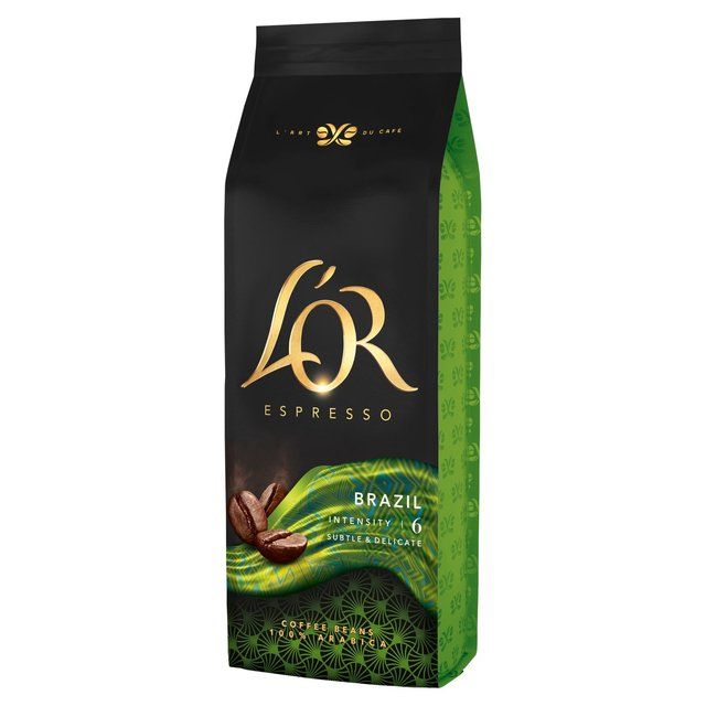 L'OR Brazil Coffee Beans Intensity 6   500g