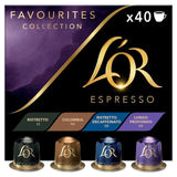 L'OR Favourites Assortment X40 Coffee Pods   40 per pack