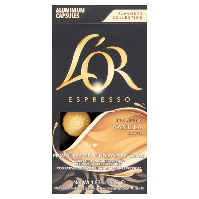 L'OR Vanilla Coffee Pods   10 per pack