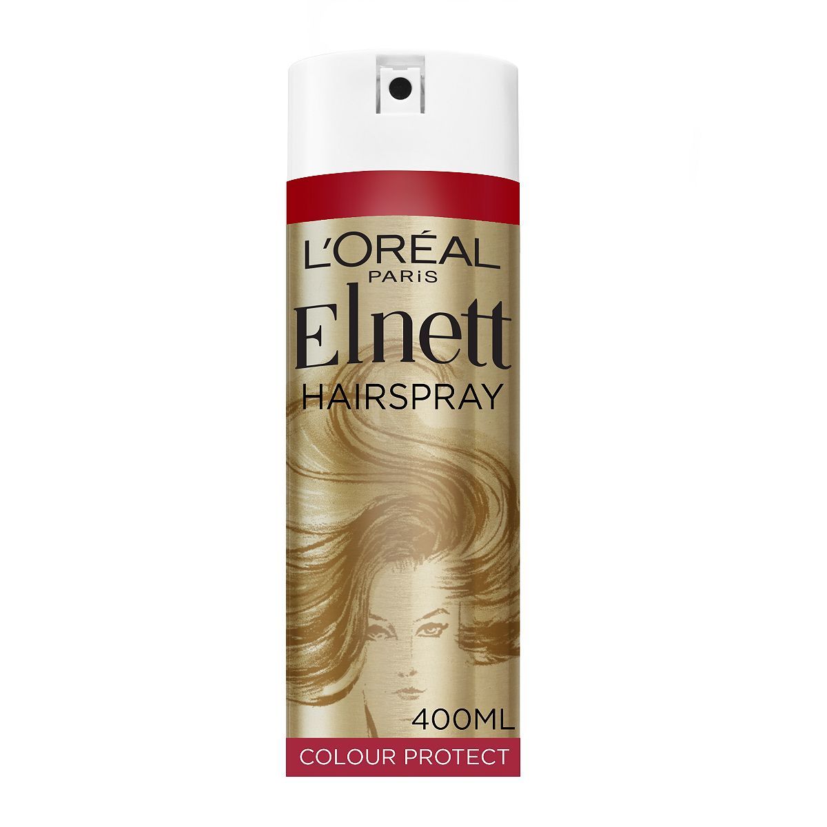 L'Oreal Hairspray by Elnett for Coloured Hair UV Filter Strong Hold &amp;amp; Shine 400ml
